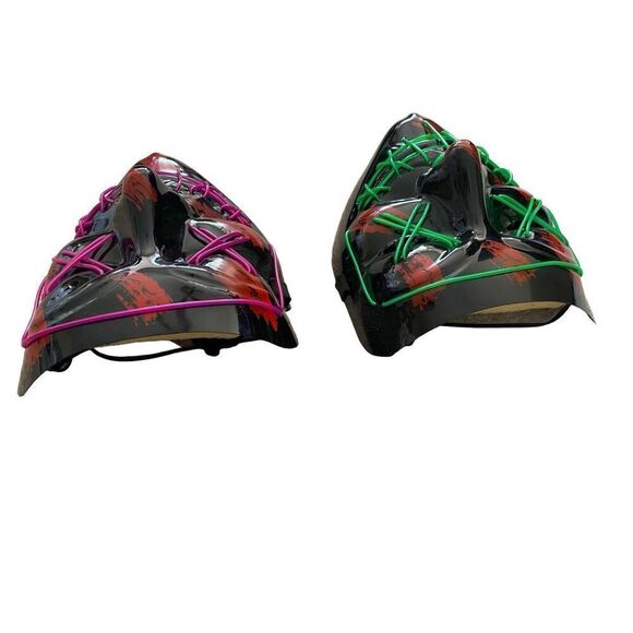 Lot Of 2 Halloween Masks Dressup Cosplay Costume Horror Spooky Dress Up - Picture 9 of 15